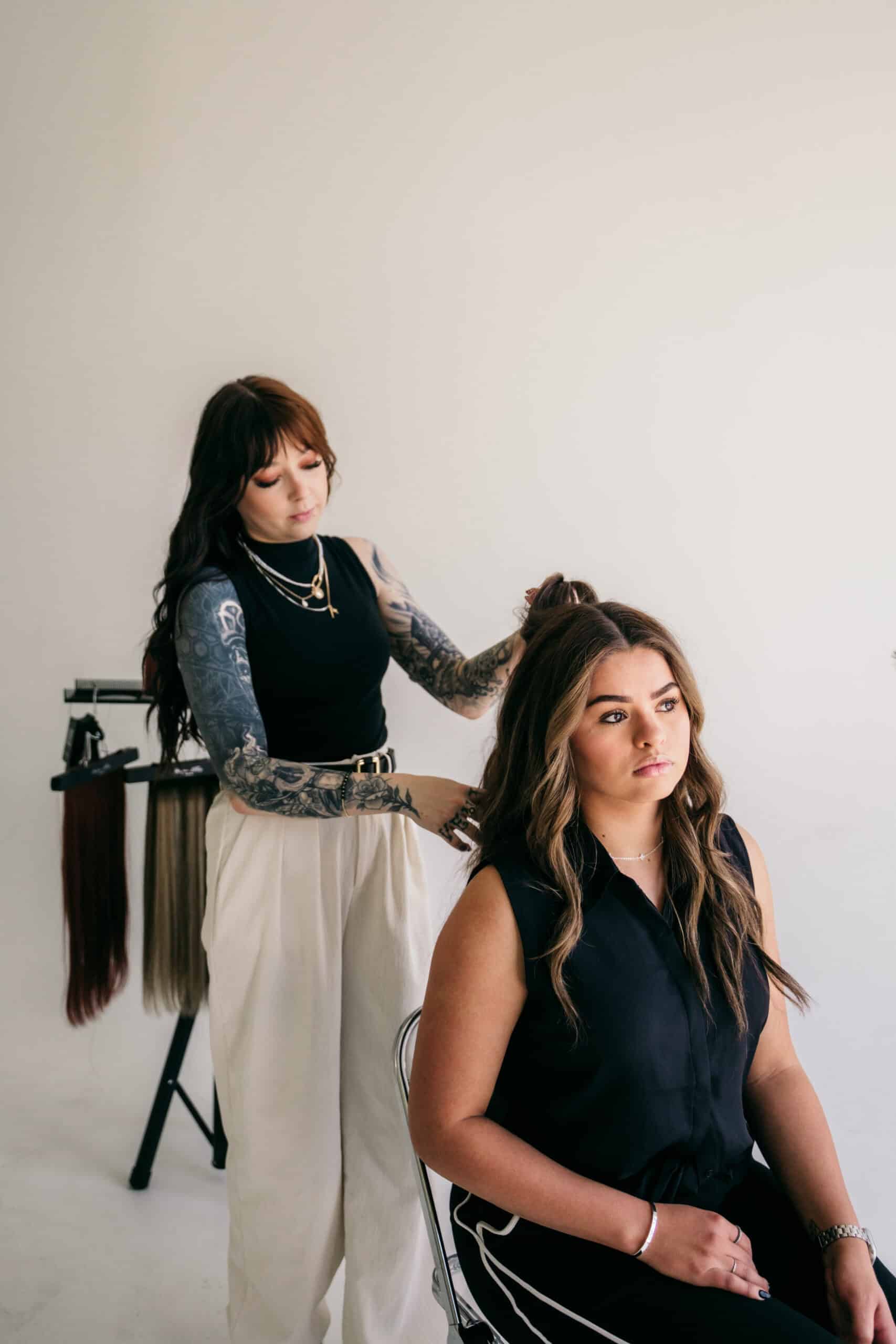 Hair extensions by KULTURE Hair Studio in Colorado Springs